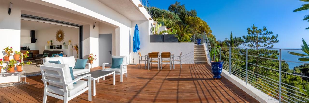Vistazur Luxueux Appartement Avec Terrasse Et Piscine Le Le Rayol-Canadel-sur-Mer 외부 사진