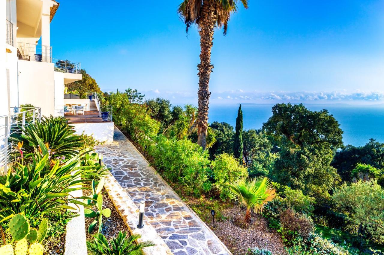 Vistazur Luxueux Appartement Avec Terrasse Et Piscine Le Le Rayol-Canadel-sur-Mer 외부 사진