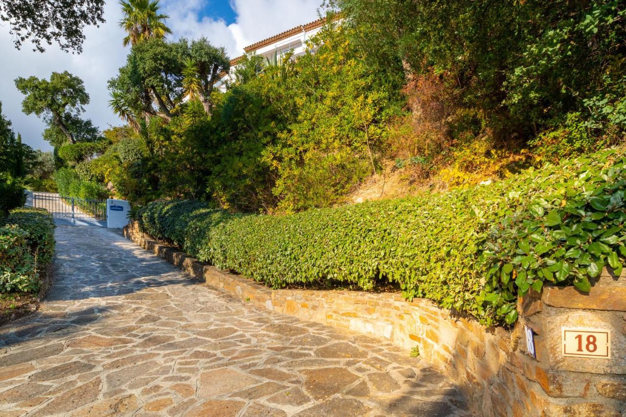 Vistazur Luxueux Appartement Avec Terrasse Et Piscine Le Le Rayol-Canadel-sur-Mer 외부 사진