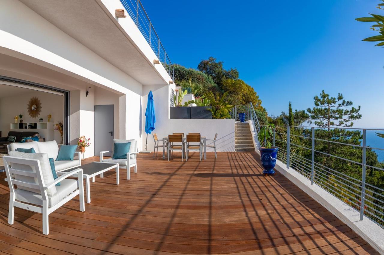 Vistazur Luxueux Appartement Avec Terrasse Et Piscine Le Le Rayol-Canadel-sur-Mer 외부 사진